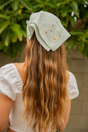 Bloom Cotton Bandana in Sage