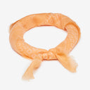 Brooks Cashmere Bandana in Peach