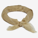 Layla Cashmere Bandana in Tan