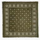 Peters Cashmere Bandana in Green