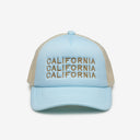 California in Light Blue