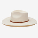 Chaun Toyo Straw Hat in Ivory
