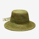 Cassis Raffia Bucket in Green