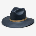 Dalton Paper Straw Sun Hat in Denim Blue