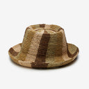 Bailey Raffia Bucket in Natural Camel Chocolate