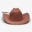 Pippa Raffia Cowboy in Rose