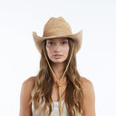 Pippa Raffia Cowboy in Natural
