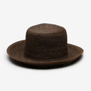 June Raffia Bucket in Brown