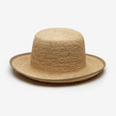June Raffia Bucket in Natural