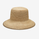 June Raffia Bucket in Natural