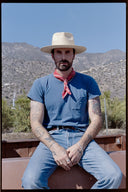 Fisher Straw Sun Hat in Natural