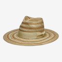 Olena Straw Fedora in Taupe Natural