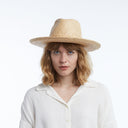 Pietra Raffia Fedora in Natural