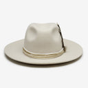 Larz Wool Fedora in Bone