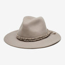 Finn Wool Fedora in Taupe