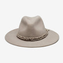 Finn Wool Fedora in Taupe