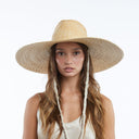 Brie Wheat Straw Hat in Natural
