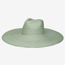 Brie Wide Brim Straw Sun Hat in Sage