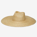 Brie Wide Brim Wheat Straw Rancher in Natural