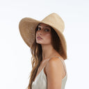 Lina Raffia Sun Hat in Natural