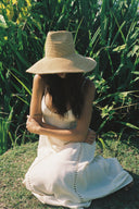 Lina Raffia Sun Hat in Natural