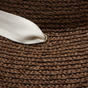 Thea Raffia Sun Hat in Chocolate