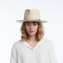Orion Straw Fedora in Natural