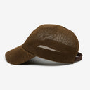 Paula Mesh Cap in Chocolate