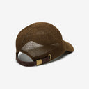 Paula Mesh Cap in Chocolate