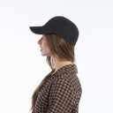 Paula Mesh Cap in Black