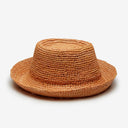 Tali Raffia Bucket in Salmon