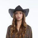 Ford Sisal Straw Cowboy in Black