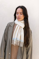 Chelsea in Ivory Blue