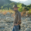 Fisher Straw Sun Hat in Brown